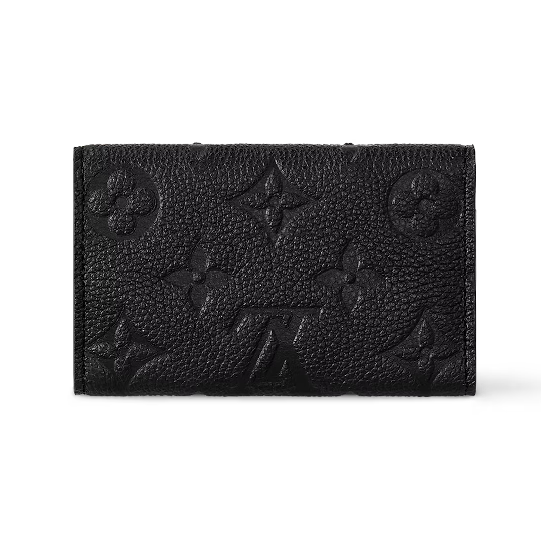 Louis Vuitton Monogram Empreinte 6 Key Holder - Black
