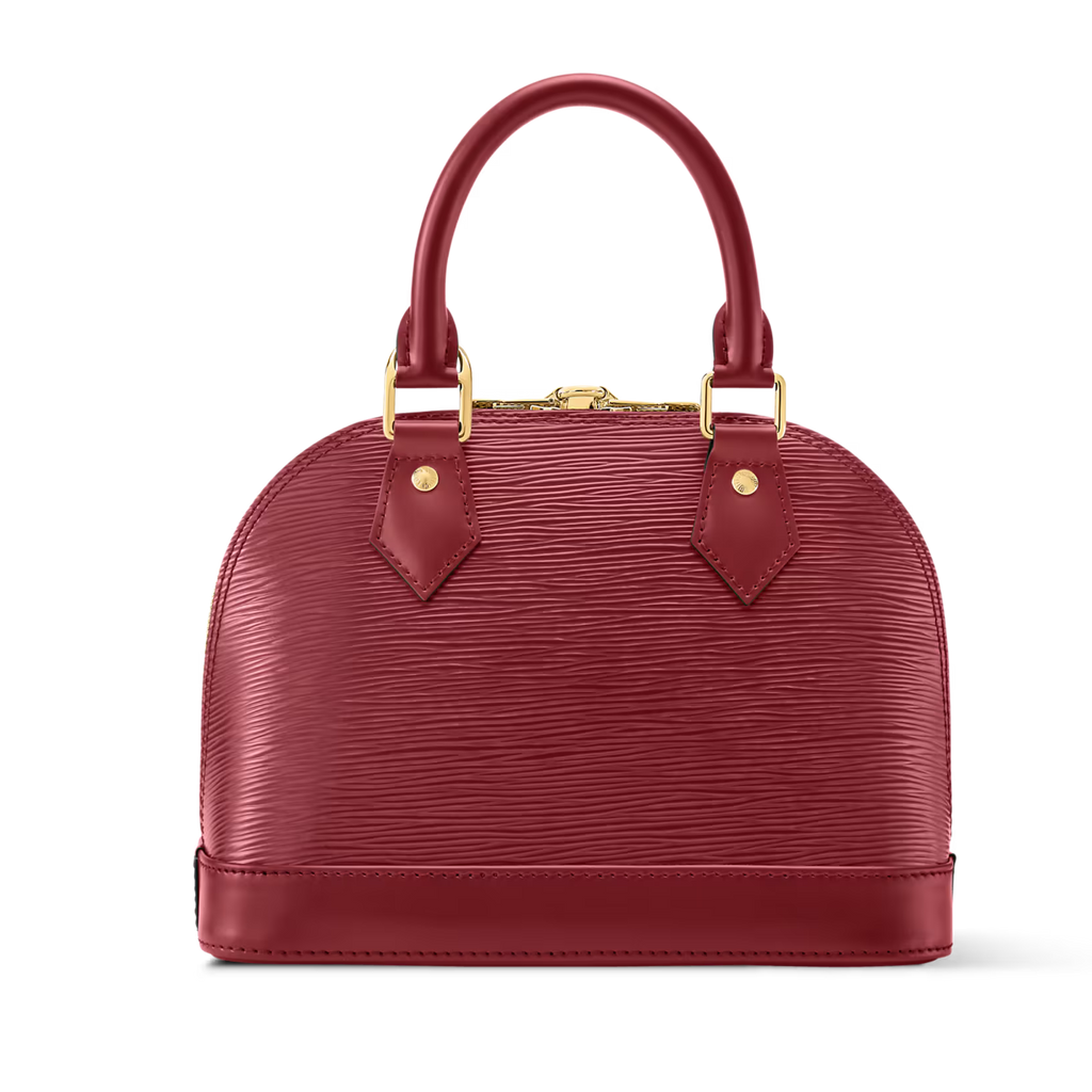 Louis Vuitton Alma BB Handbag - Monogram Rouge