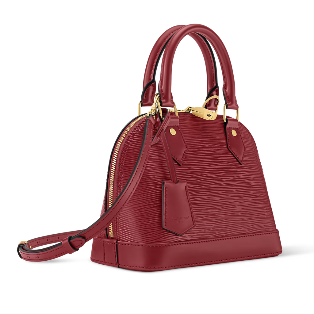 Louis Vuitton Alma BB Handbag - Monogram Rouge
