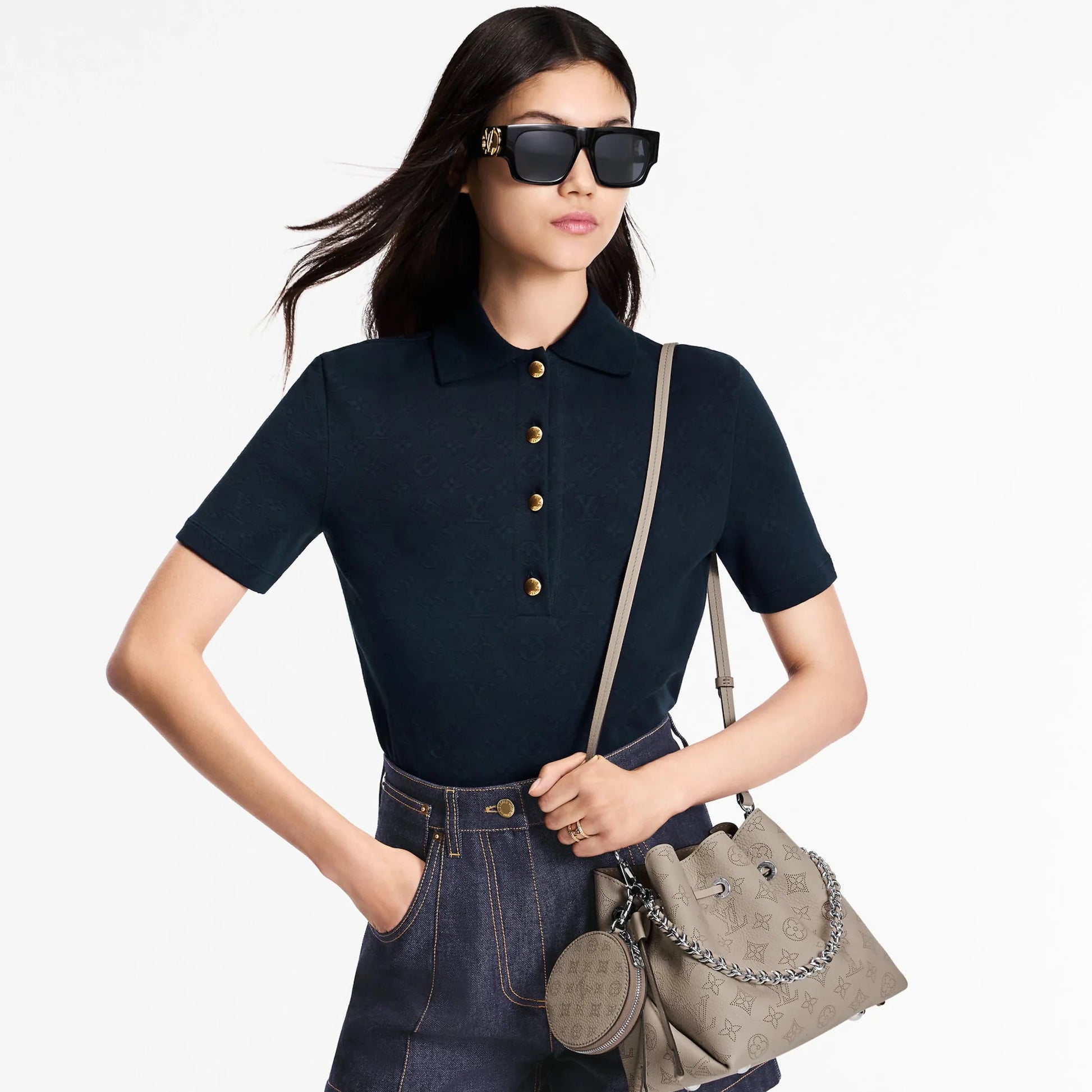 Louis Vuitton Bella Bucket Bag - Galet