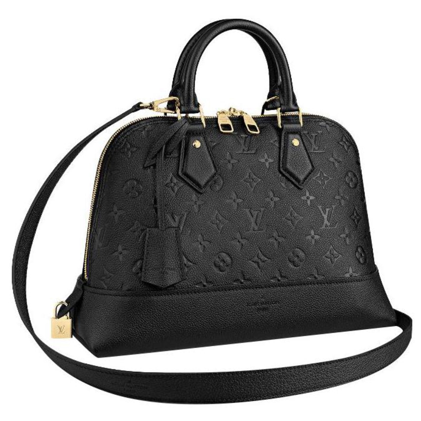 Louis Vuitton Neo Alma PM Handbag - Black