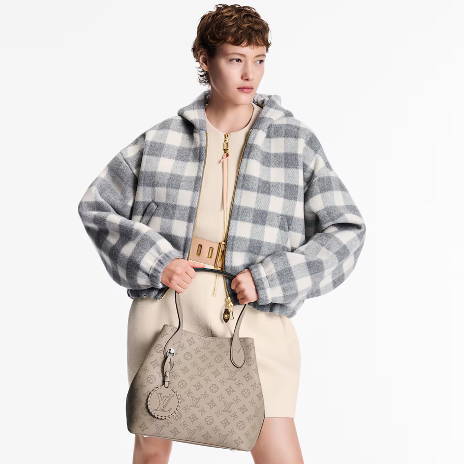 Louis Vuitton Blossom MM Tote Bag - Galet