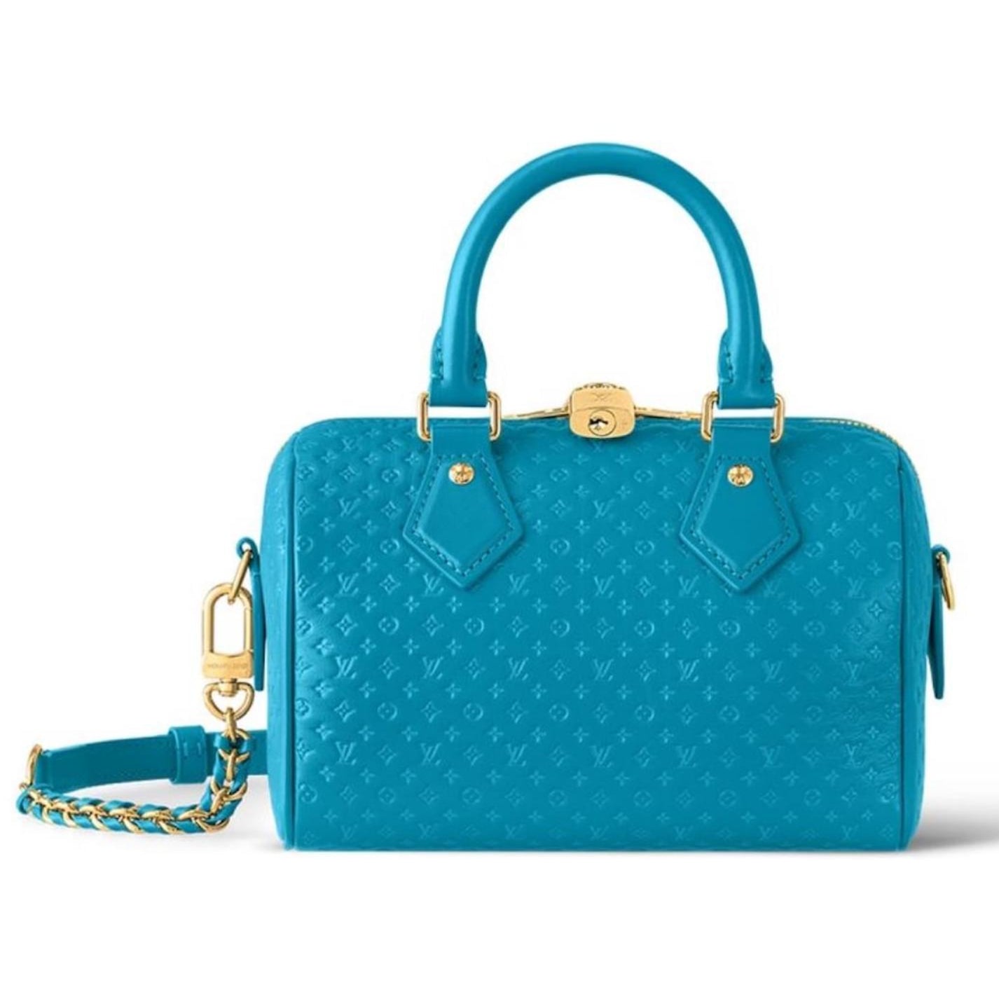 Louis Vuitton Speedy Bandoulière 20 Handbag - Blue