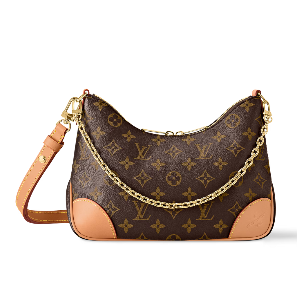 Louis Vuitton Boulogne PM Shoulder Bag - Natural Brown