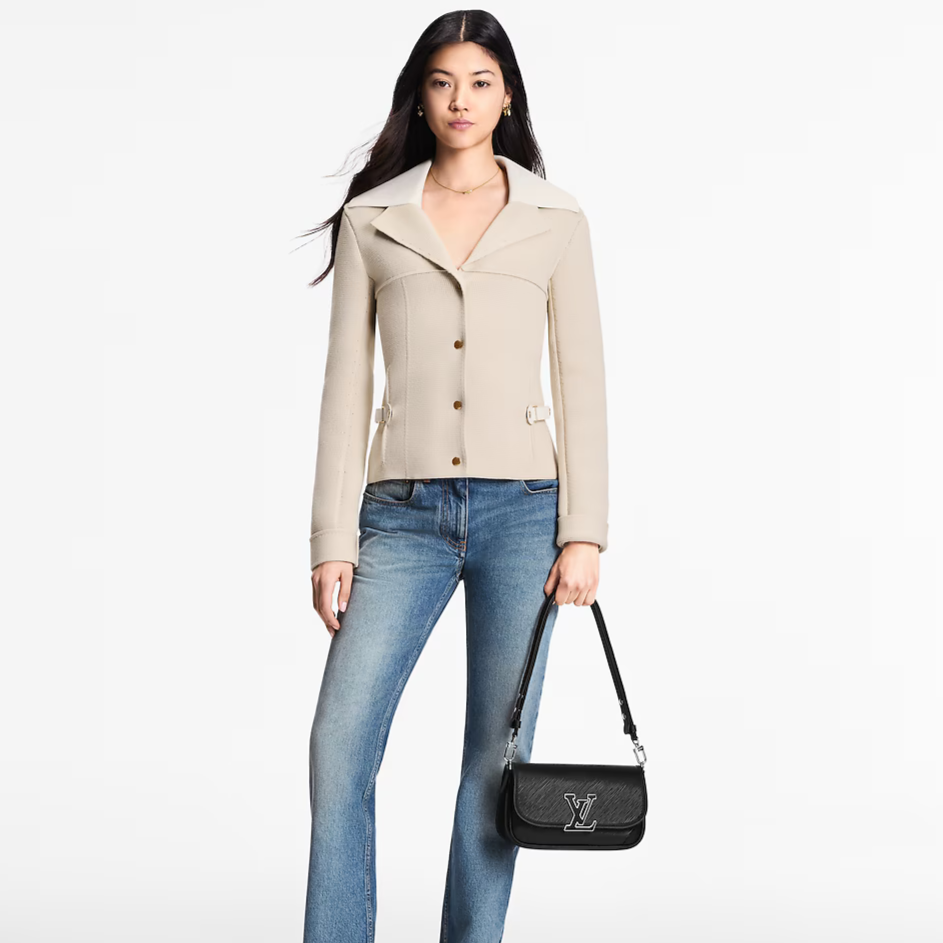 Louis Vuitton Epi Buci Crossbody Bag - Black