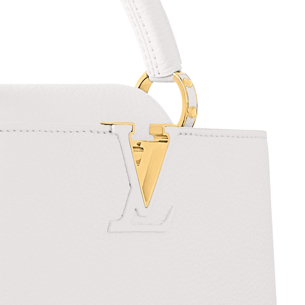 Louis Vuitton Capucines BB Handbag – Snow White