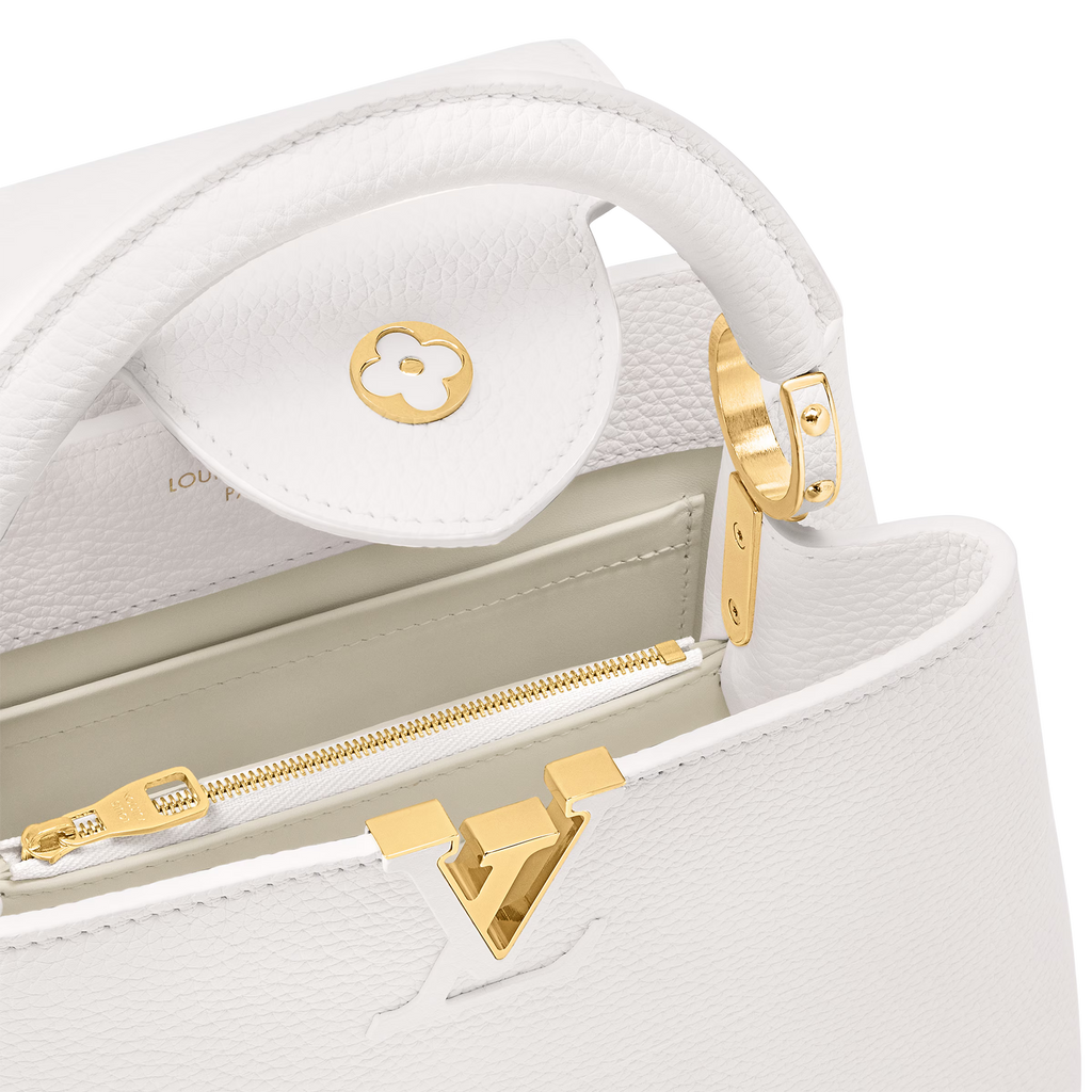 Louis Vuitton Capucines BB Handbag – Snow White