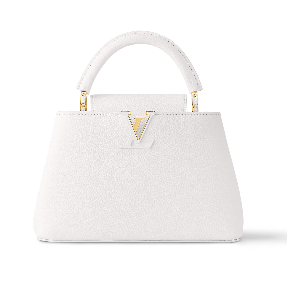 Louis Vuitton Capucines BB Handbag – Snow White