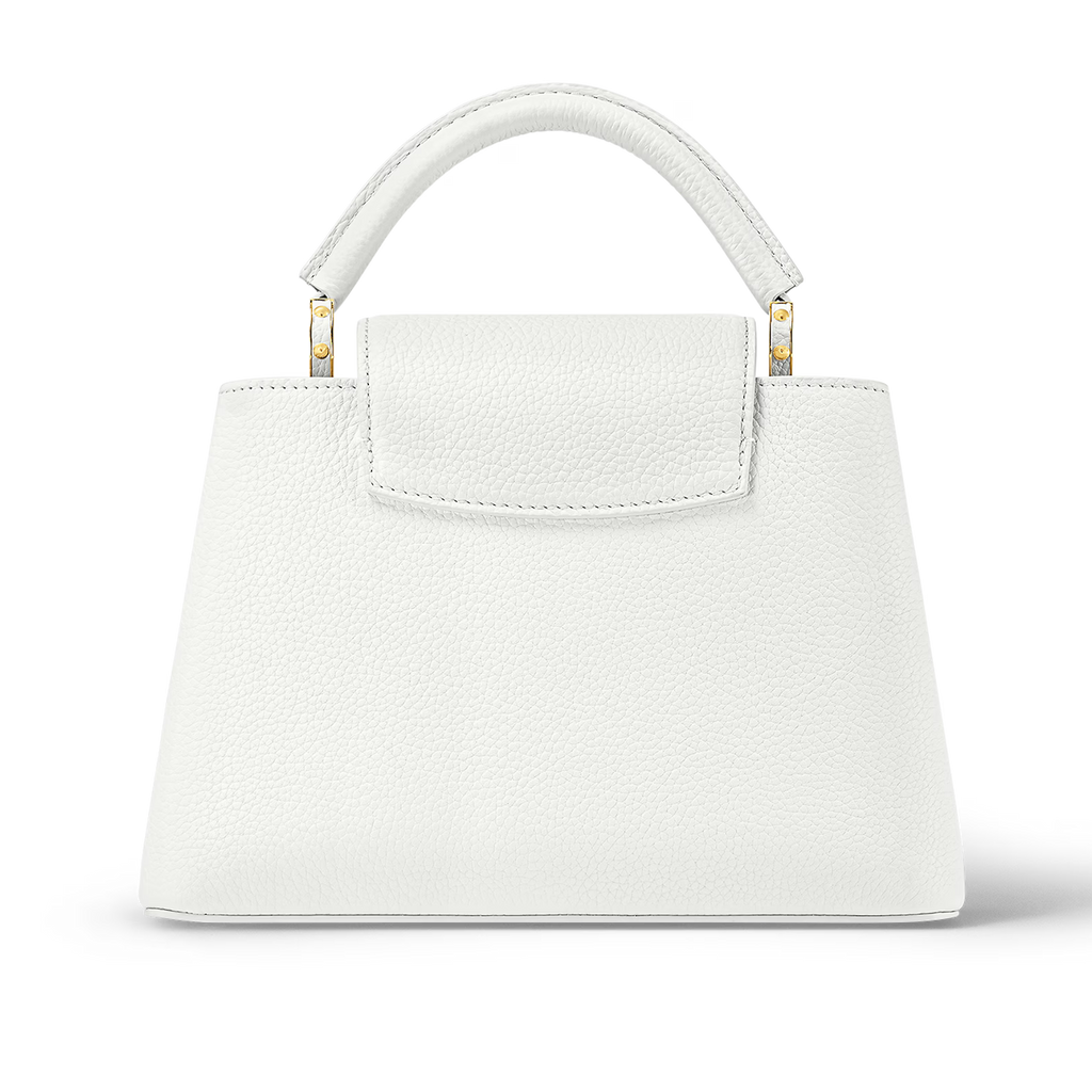 Louis Vuitton Capucines BB Taurillon Handbag – Snow White