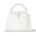 Louis Vuitton Capucines BB Taurillon Handbag – Snow White