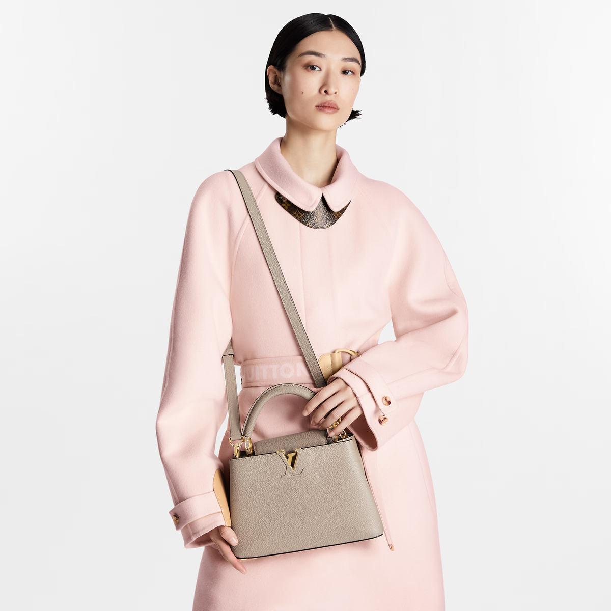 Louis Vuitton Capucines BB Handbag – Galet Gray