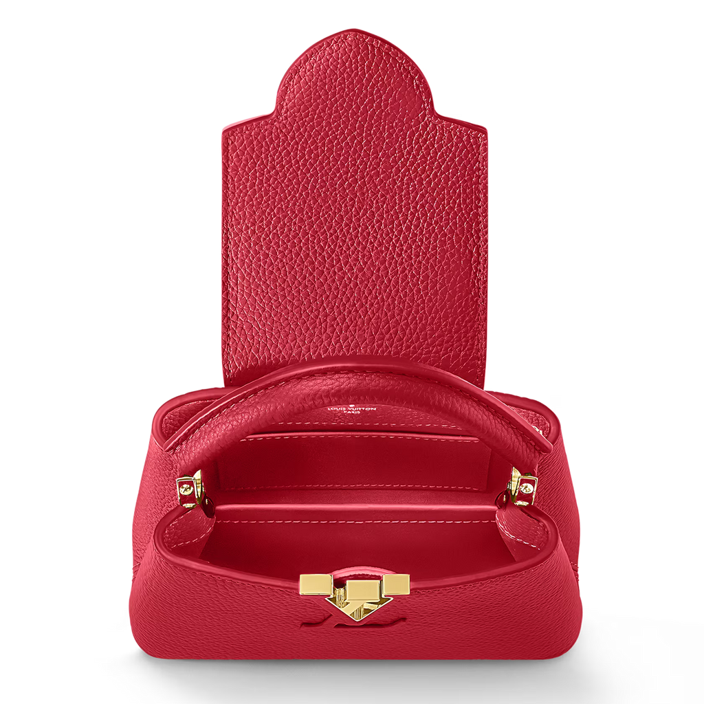 Louis Vuitton Capucines Mini Handbag – Scarlett Red
