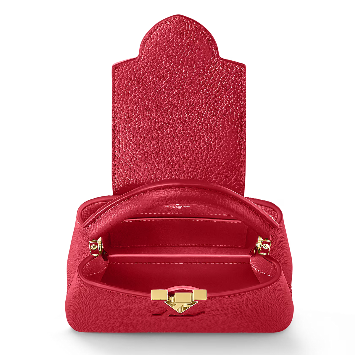 Louis Vuitton Capucines Mini Handbag – Scarlett Red
