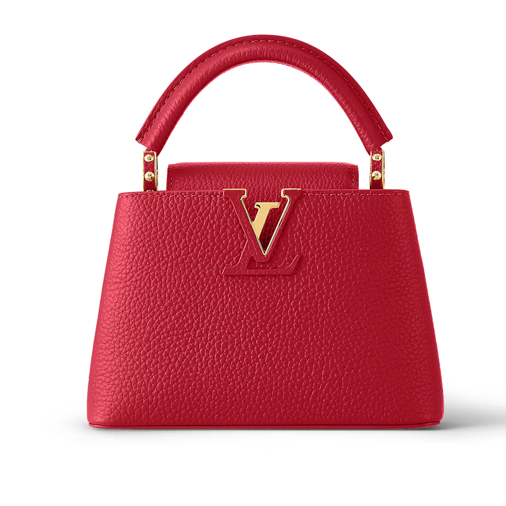 Louis Vuitton Capucines Mini Handbag – Scarlett Red