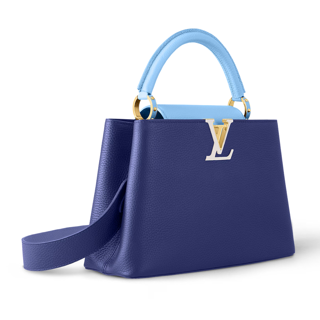 Louis Vuitton Capucines MM Handbag – Smalt Blue