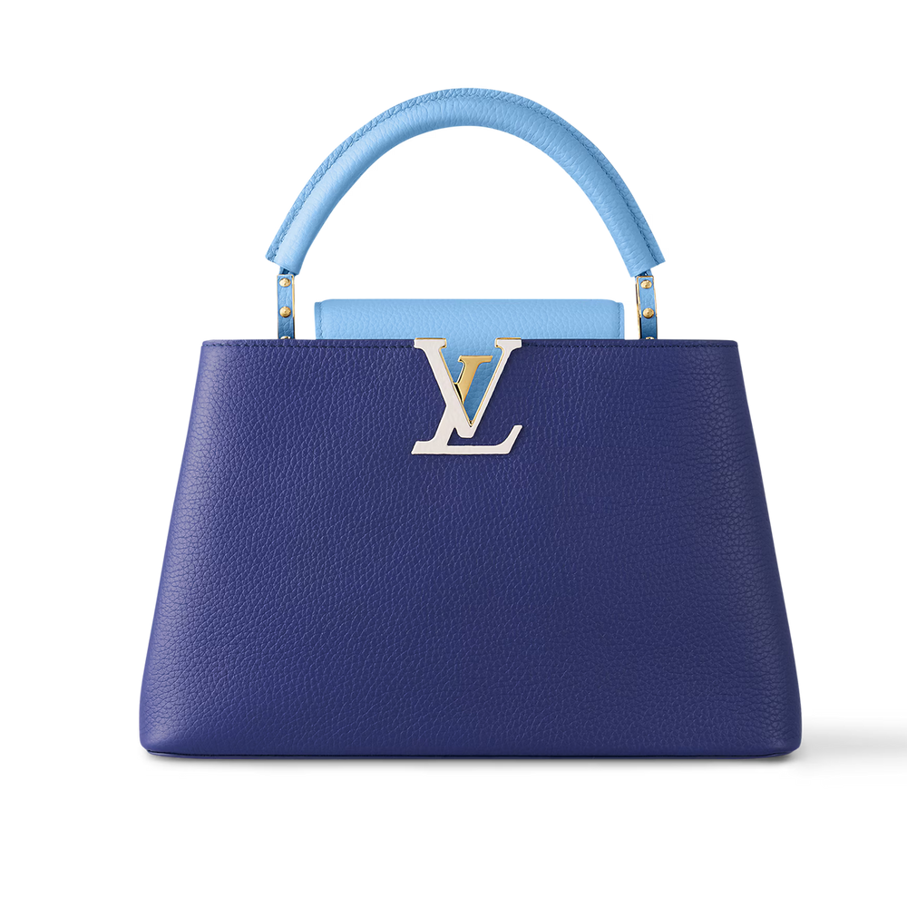 Louis Vuitton Capucines MM Handbag – Smalt Blue