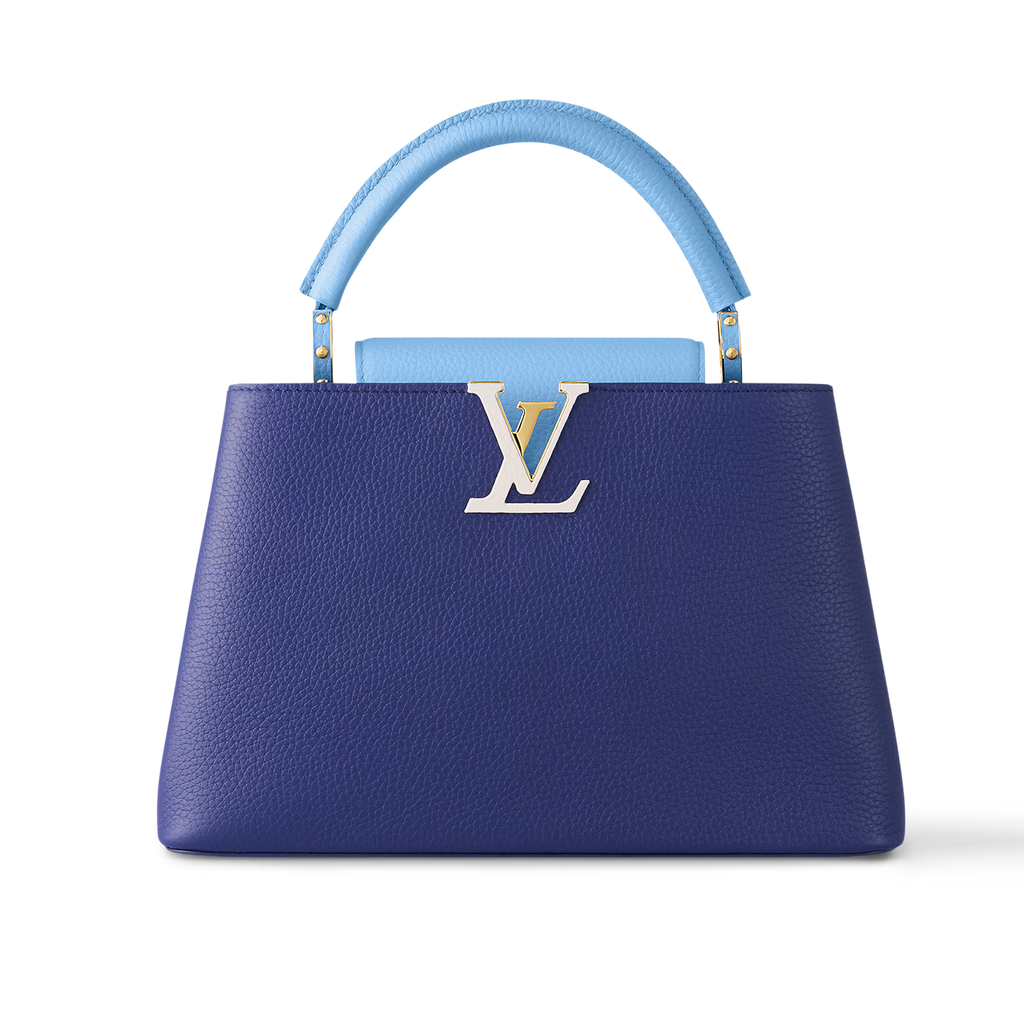 Louis Vuitton Capucines MM Handbag – Smalt Blue