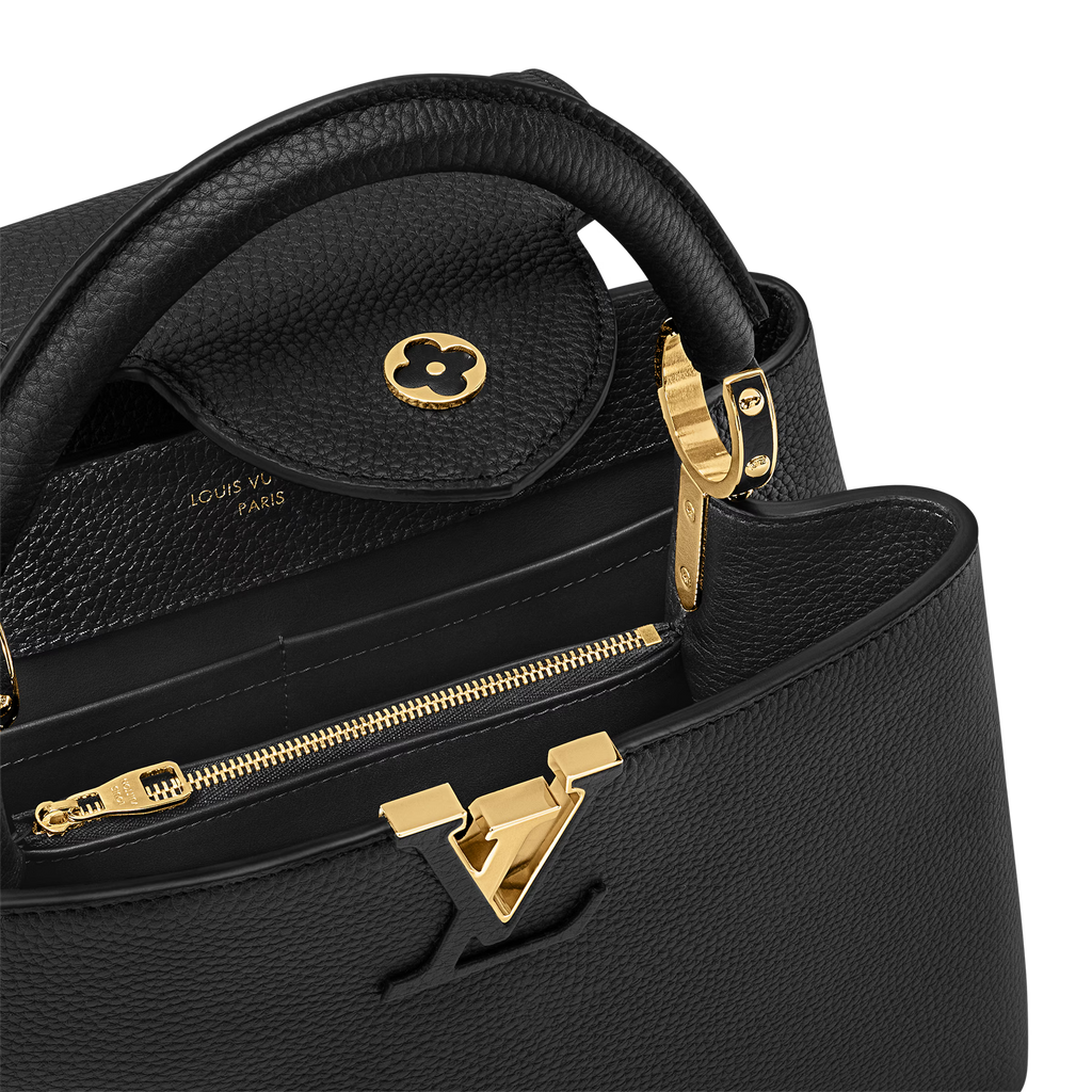 Louis Vuitton Capucines MM Handbag – Black