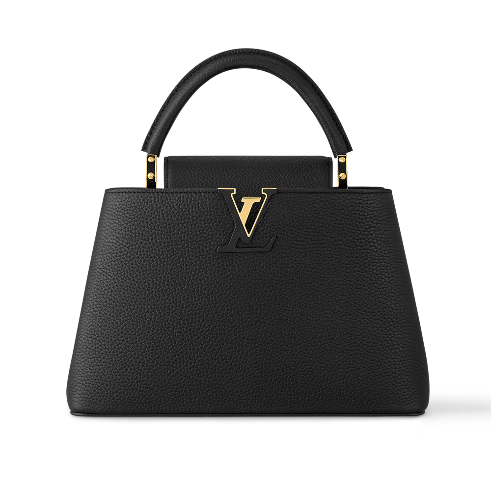 Louis Vuitton Capucines MM Handbag – Black
