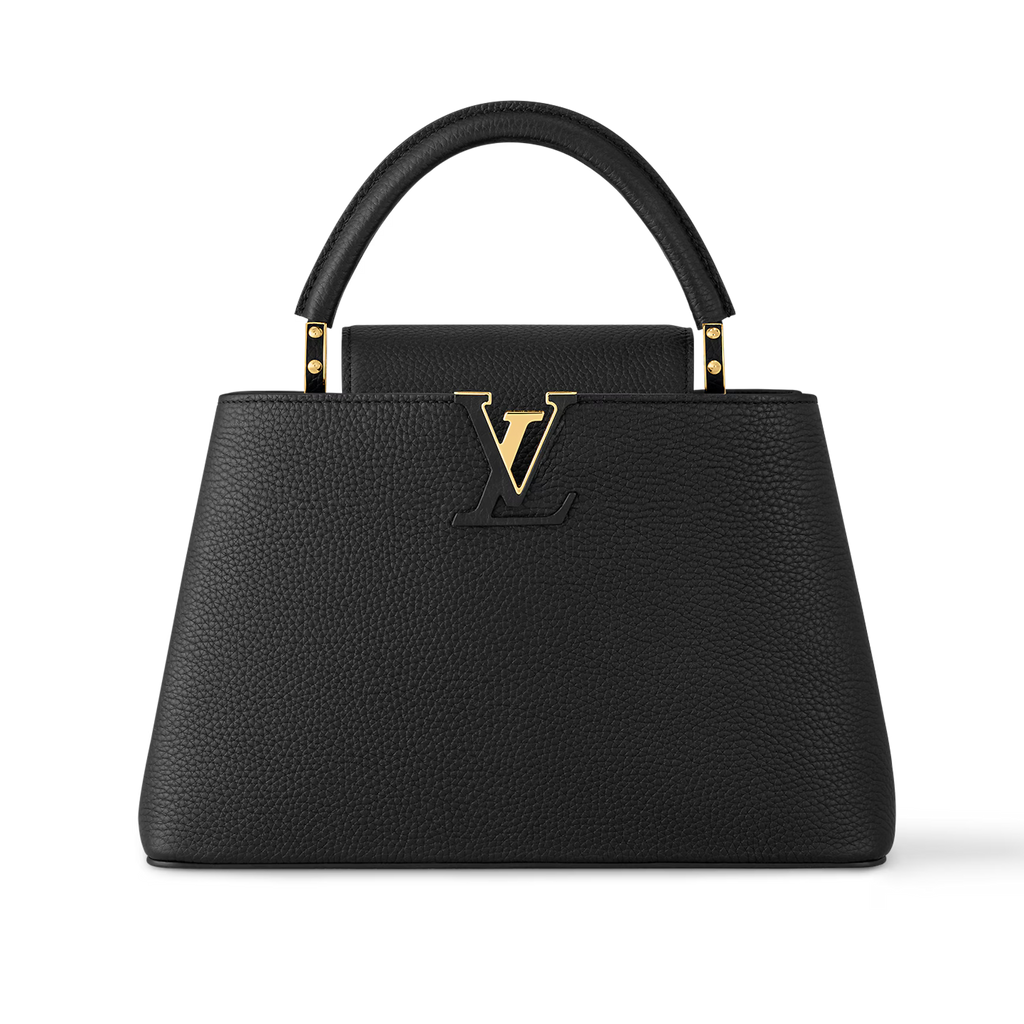 Louis Vuitton Capucines MM Handbag – Black