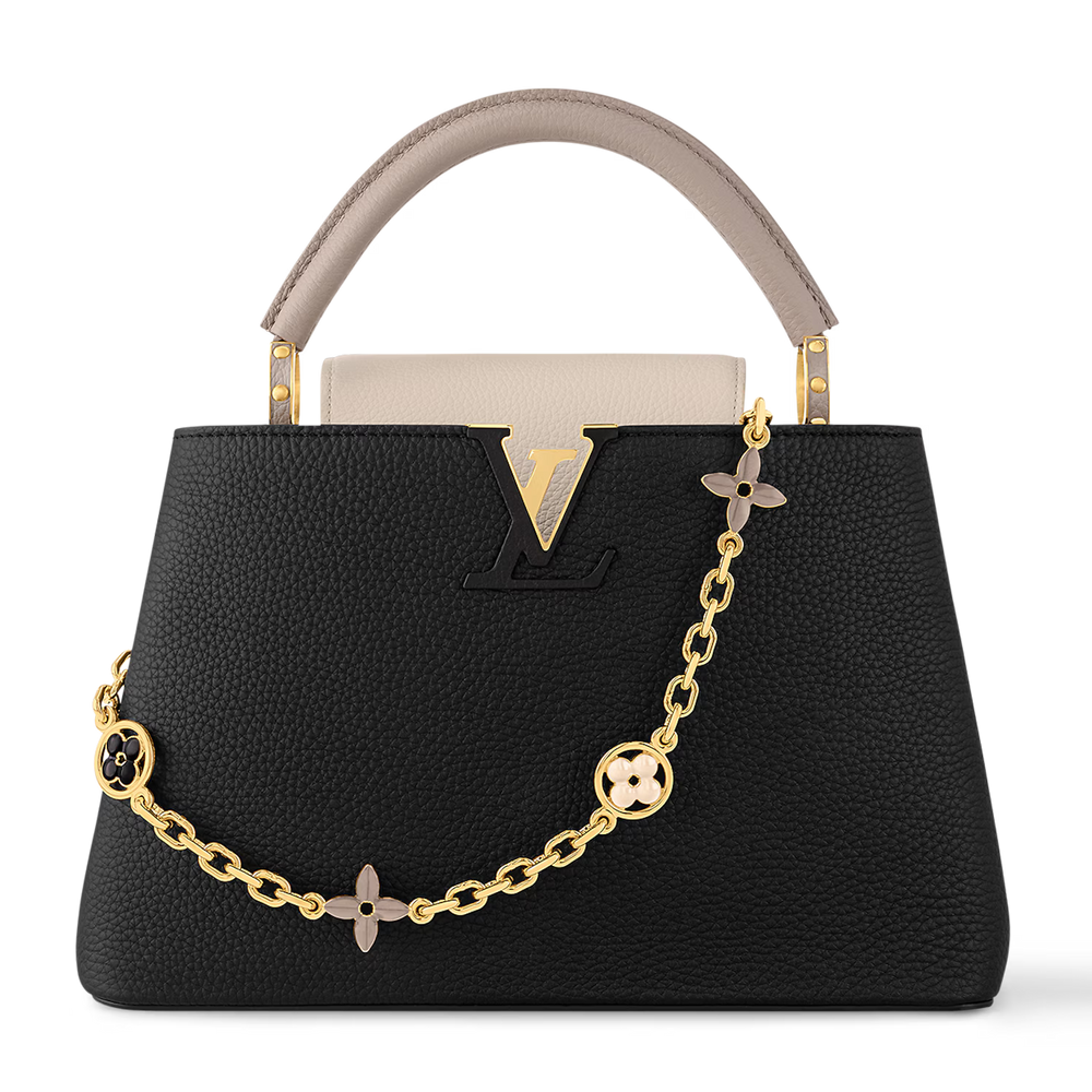 Louis Vuitton Capucines MM Handbag – Black