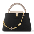 Louis Vuitton Capucines MM Handbag – Black