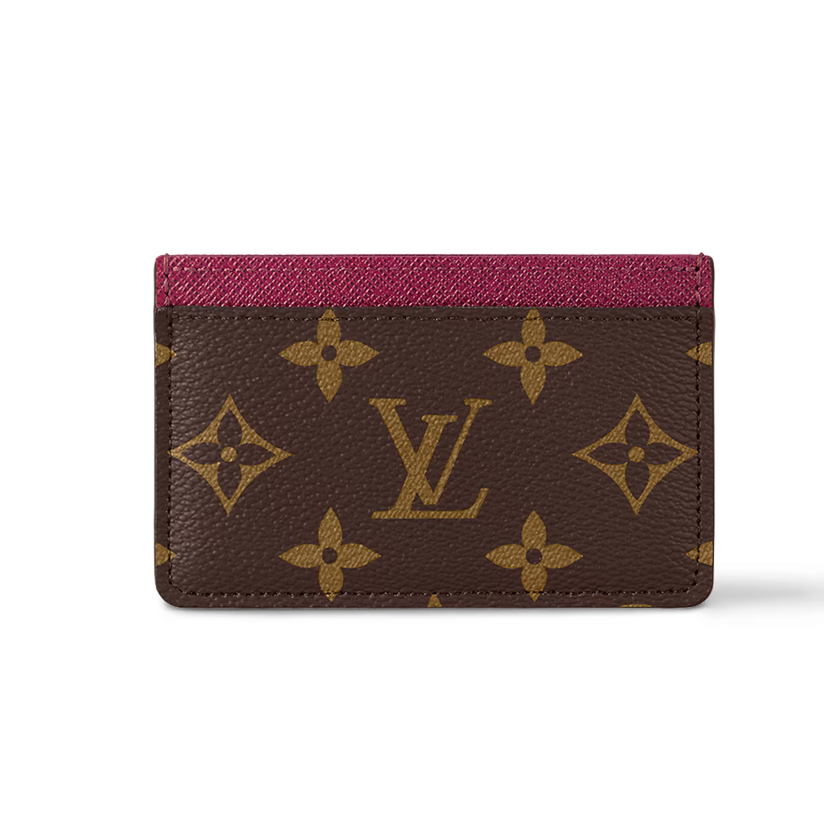 Louis Vuitton Monogram Canvas Card Holder - Fuchsia