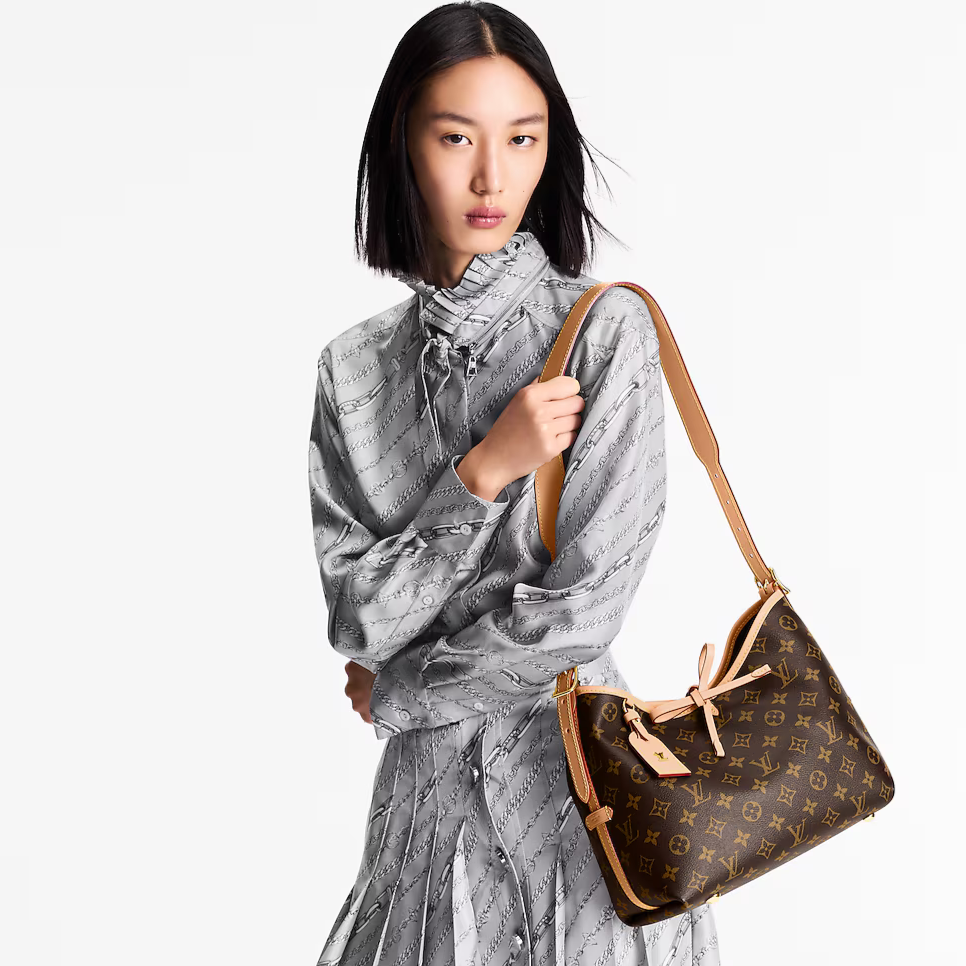 Louis Vuitton CarryAll PM Handbag - Brown