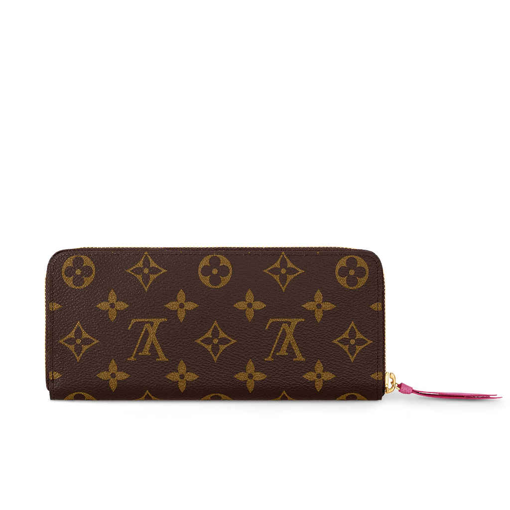 Louis Vuitton Monogram Clémence Wallet - Fuchsia