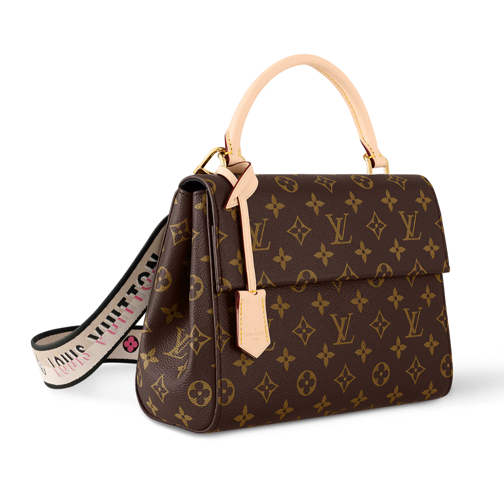 Louis Vuitton Cluny BB Monogram Handbag - Brown