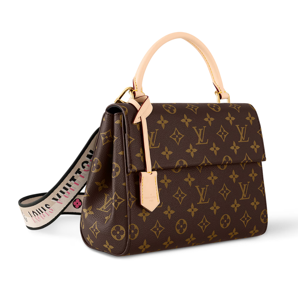 Louis Vuitton Cluny BB Monogram Handbag - Brown