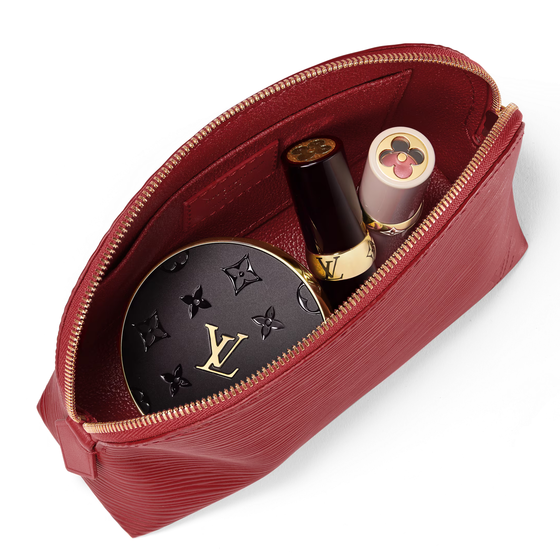 Louis Vuitton Cosmetic Pouch - Red