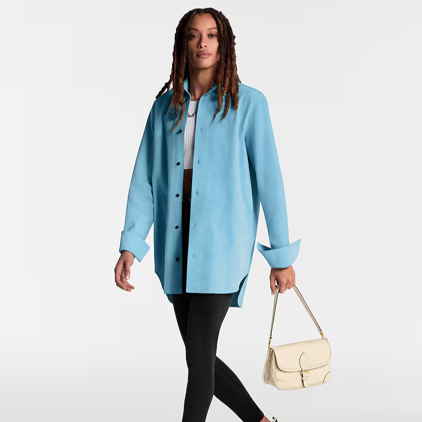 Louis Vuitton Diane Satchel Shoulder Bag - Cream