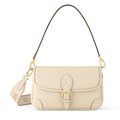 Louis Vuitton Diane Satchel Shoulder Bag - Cream