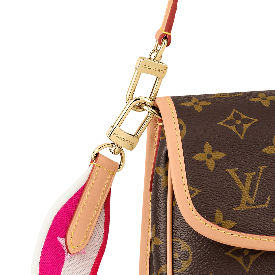Louis Vuitton Diane Satchel Crossbody Bag - Fuchsia