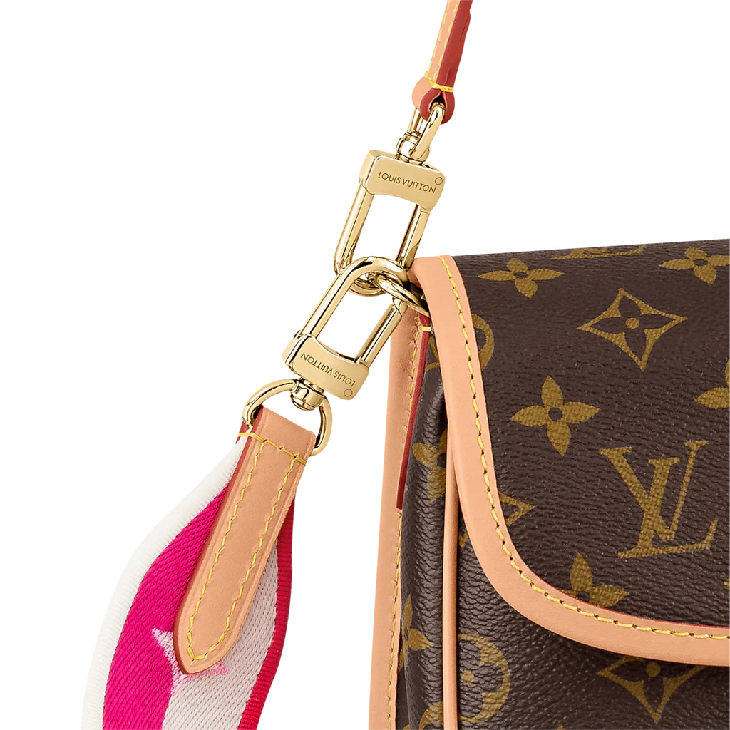Louis Vuitton Diane Satchel Crossbody Bag - Fuchsia
