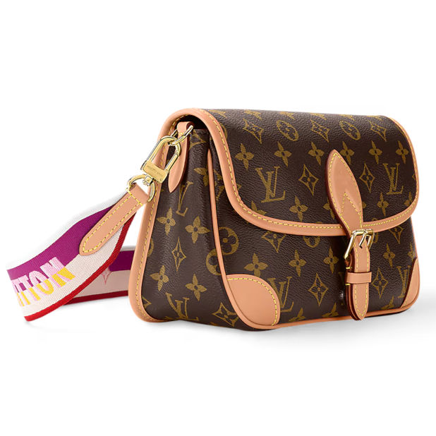 Louis Vuitton Diane Satchel Crossbody Bag - Fuchsia