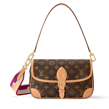 Louis Vuitton Diane Satchel Crossbody Bag - Fuchsia