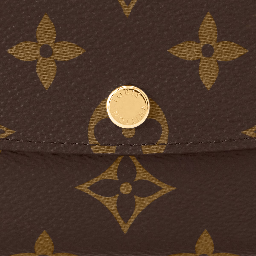 Louis Vuitton Monogram Emilie Wallet - Brown