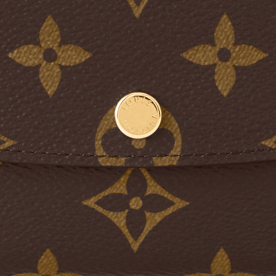 Louis Vuitton Monogram Emilie Wallet - Brown