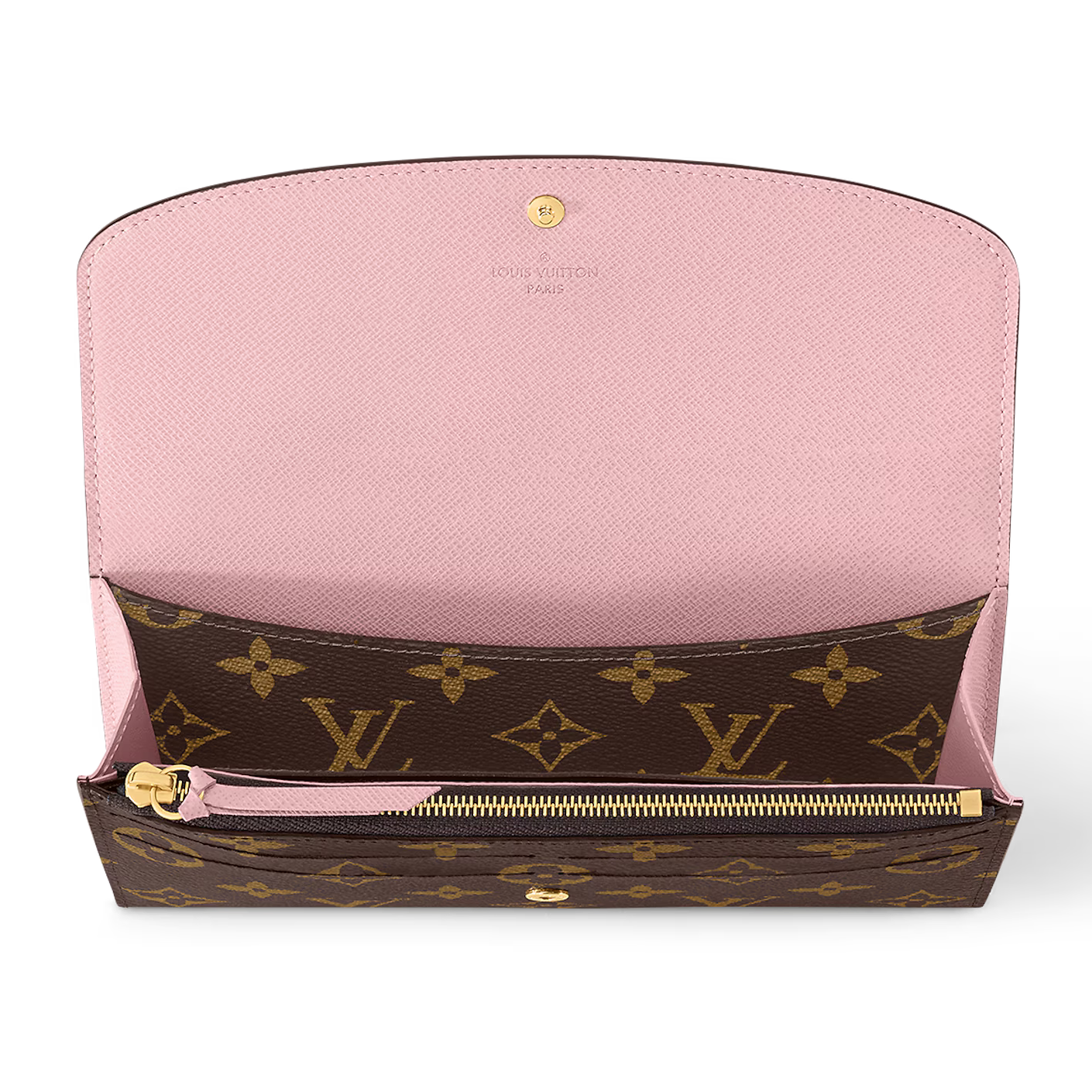 Louis Vuitton Monogram Emilie Wallet - Brown
