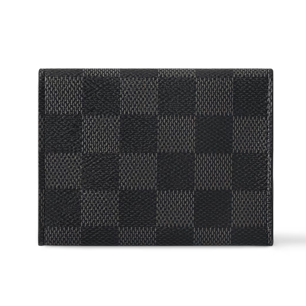 Louis Vuitton Enveloppe Carte de Visite Damier Graphite Wallet - Gray