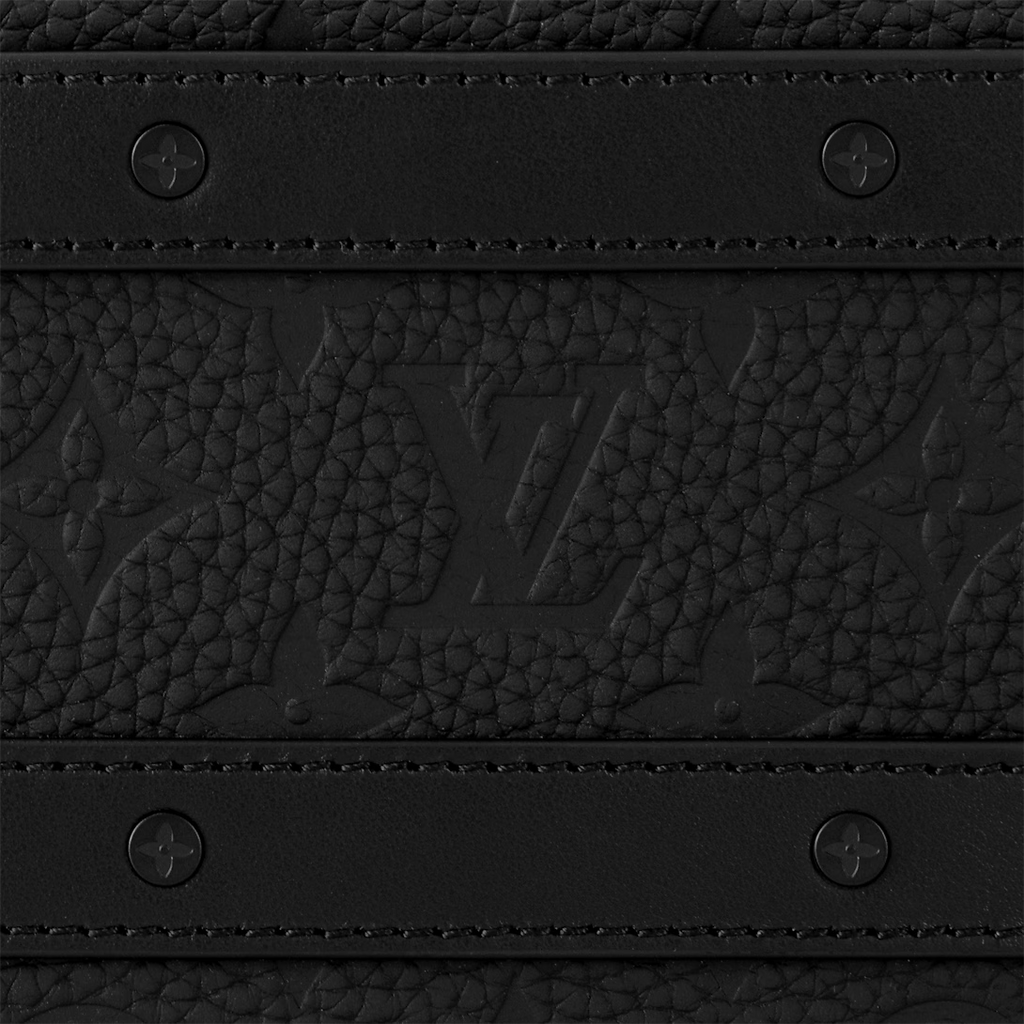 Louis Vuitton Handle Soft Trunk Handbag - Black