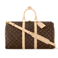 Louis Vuitton Keepall Bandoulière 45 Duffle Bag - Brown