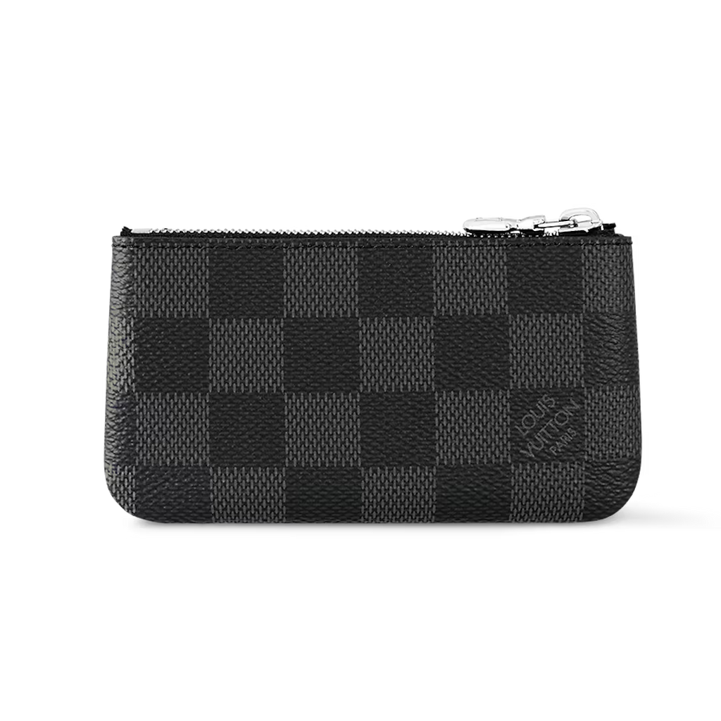 Louis Vuitton Damier Graphite Key Pouch - Black
