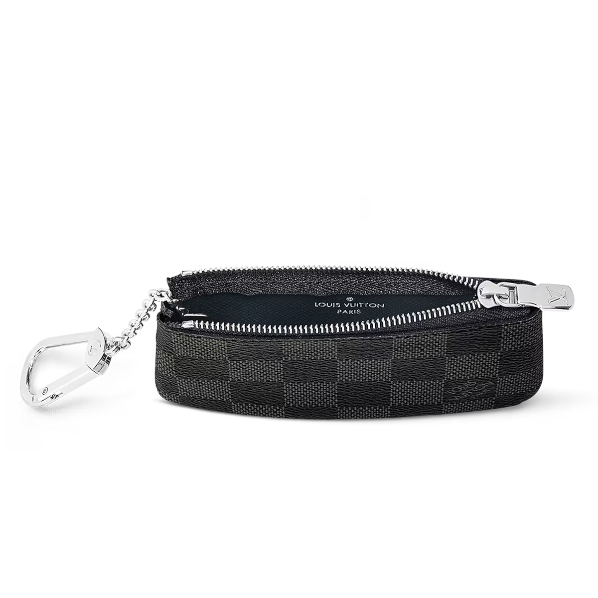 Louis Vuitton Damier Graphite Key Pouch - Black