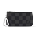 Louis Vuitton Damier Graphite Key Pouch - Black