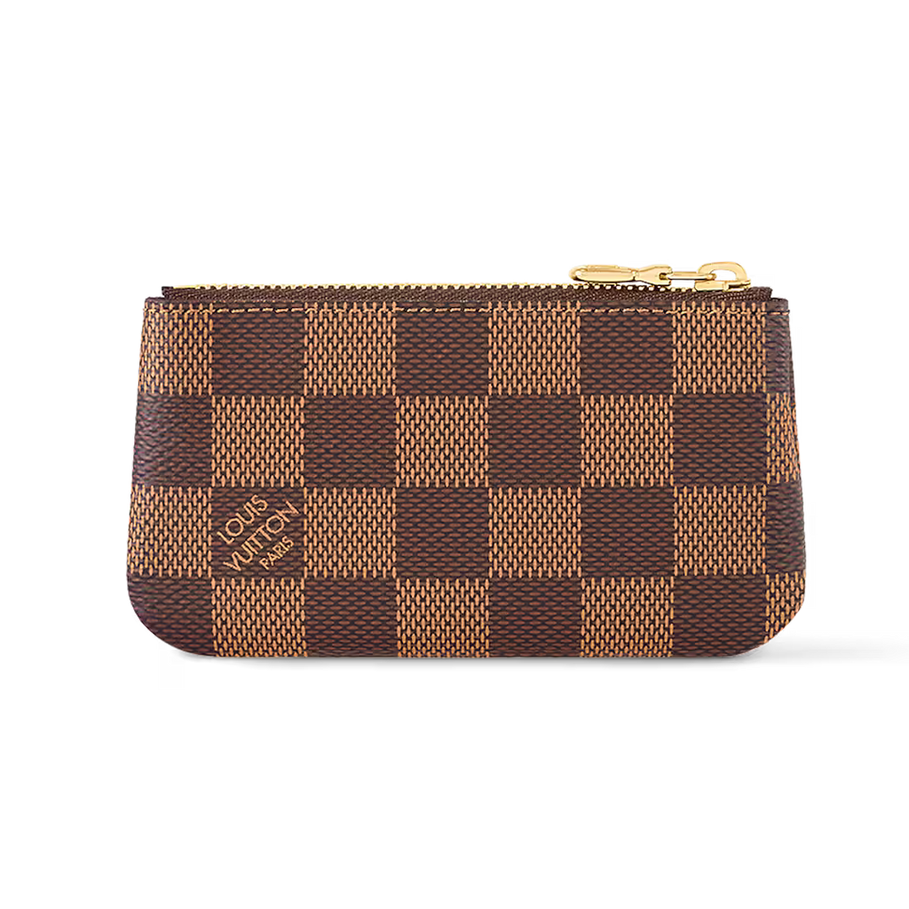 Louis Vuitton Damier Ebene Key Pouch - Brown