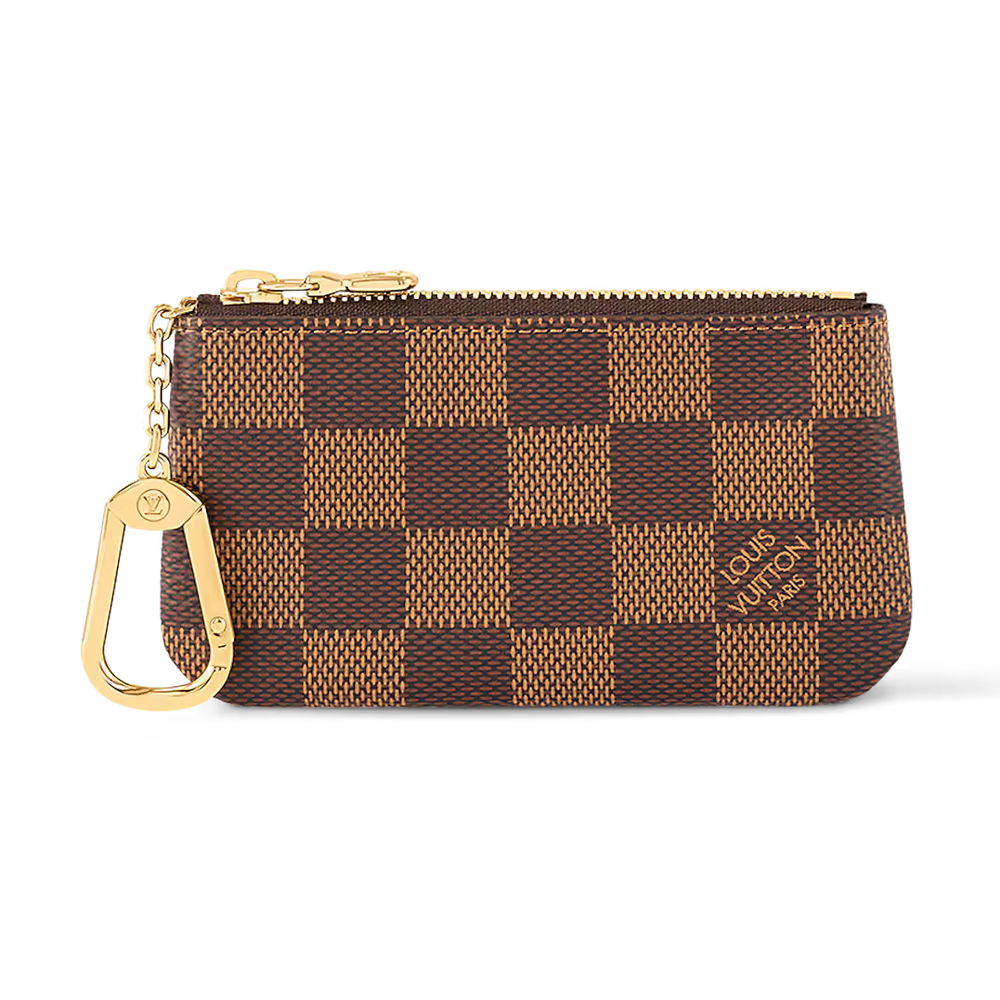Louis Vuitton Damier Ebene Key Pouch - Brown