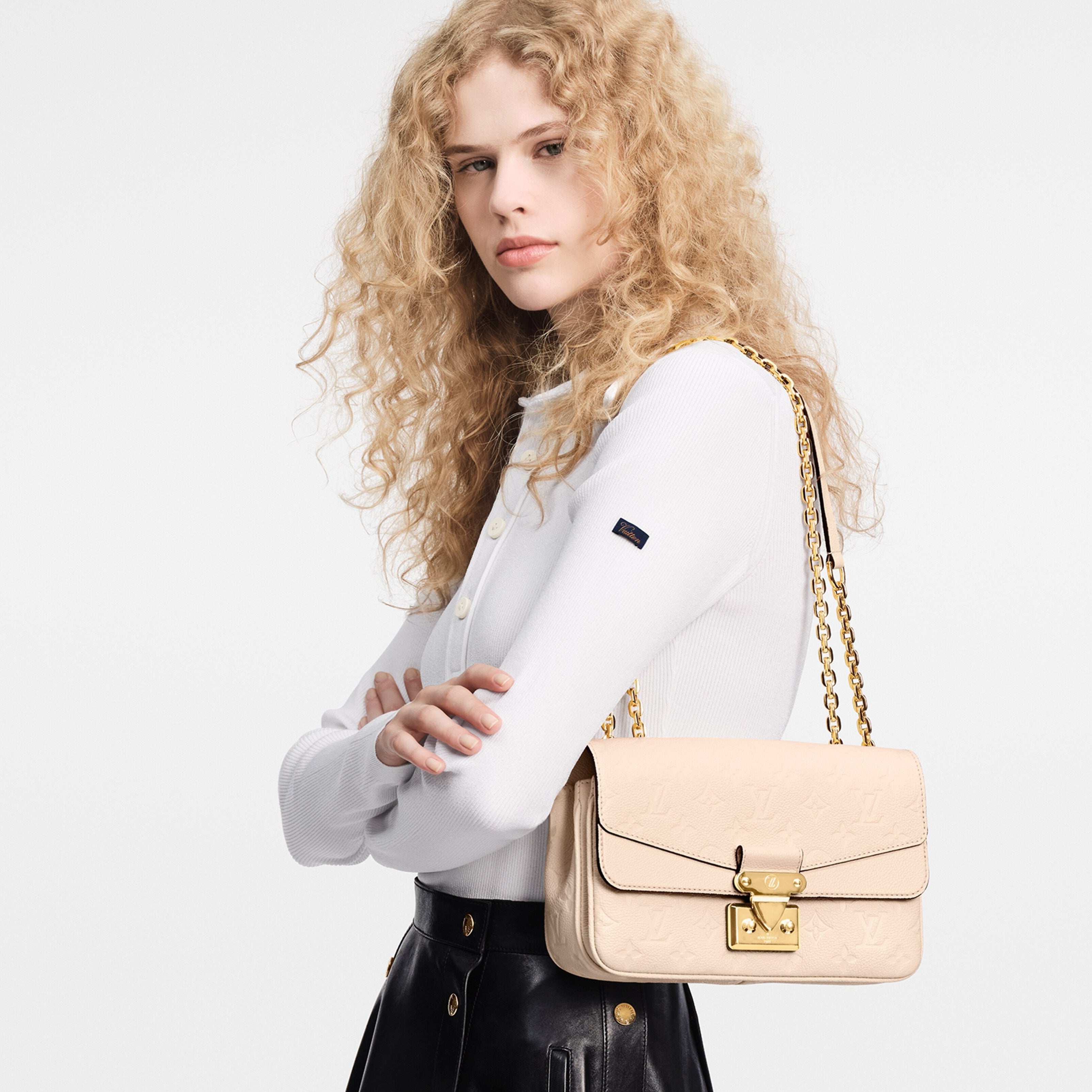 Louis Vuitton Marceau Shoulder Bag - Crème